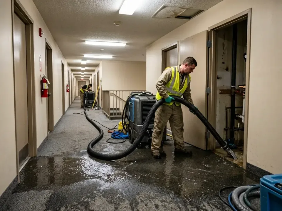 multi-unit-apartment-hallway-f-005 — frequently asked questions, Emergency Burst Pipe Water Extraction & Removal in Forrest…